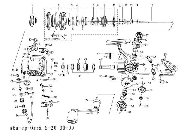 abu garcia 6600 bcx parts diagram