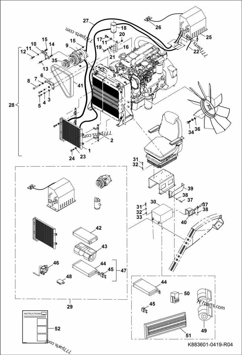 ac parts diagram