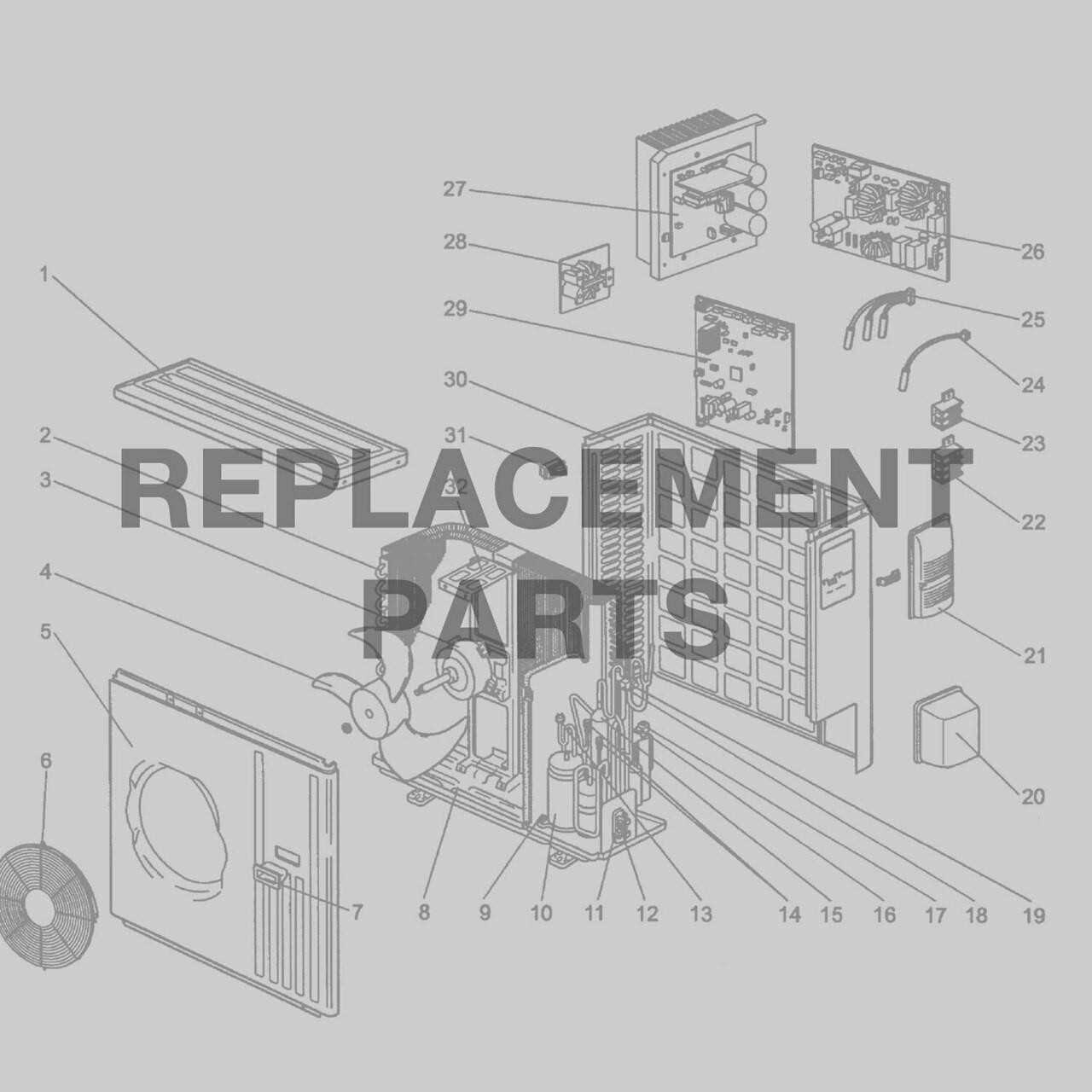 ac parts diagram