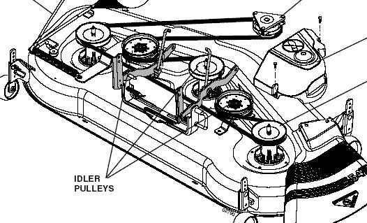 craftsman 54 mower deck parts diagram