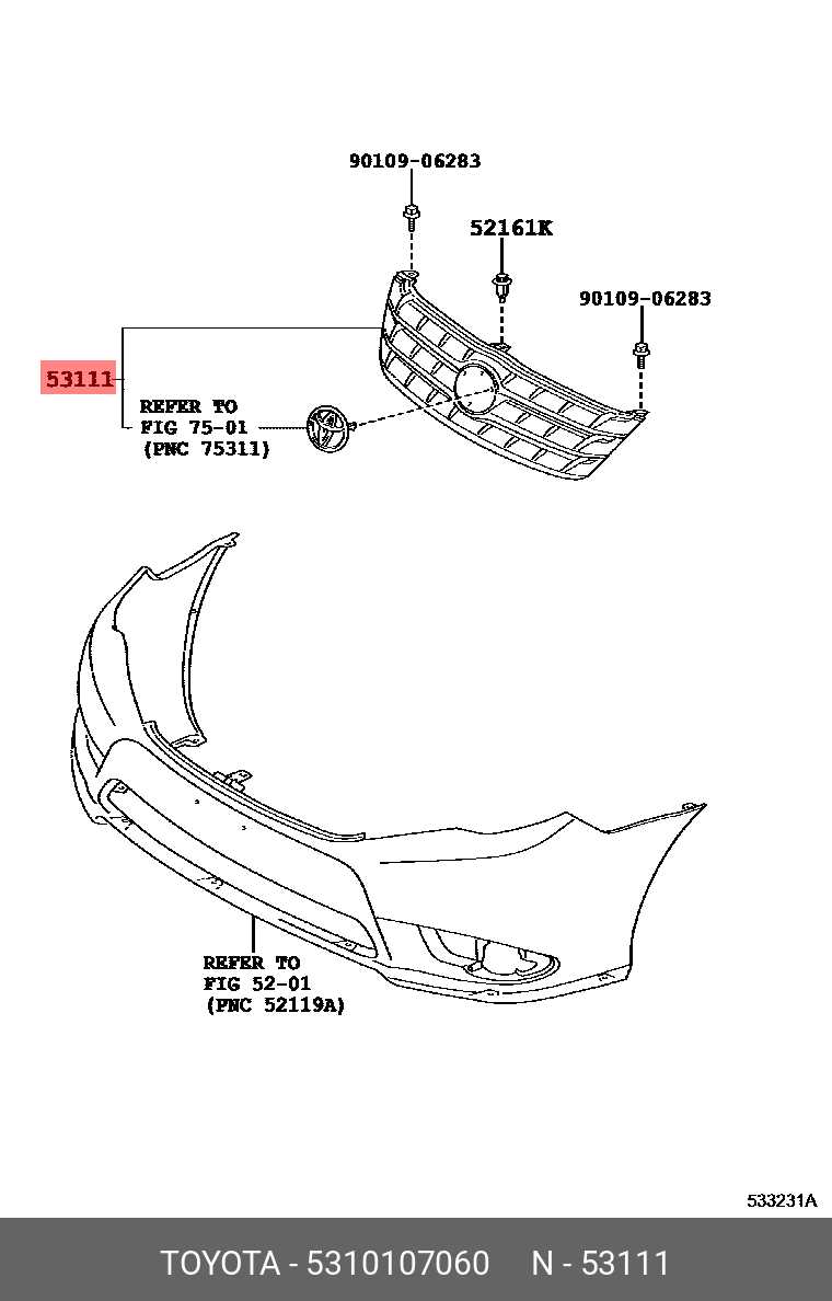 2010 toyota corolla body parts diagram