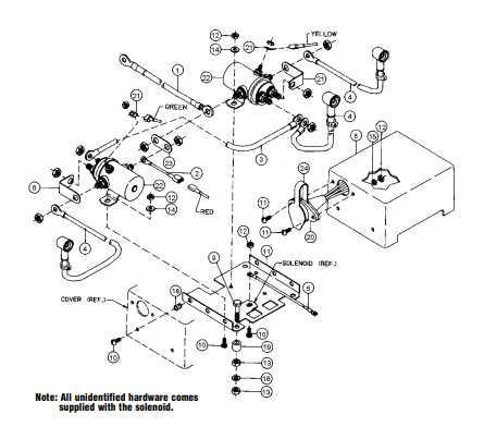 ramsey hydraulic winch parts diagram