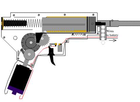 airsoft gun parts diagram