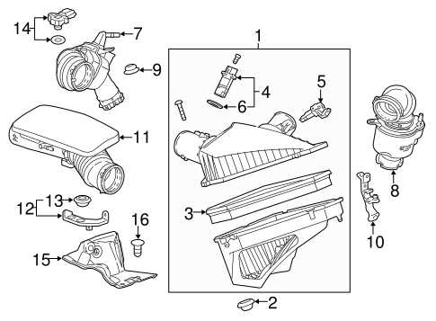 cadillac parts diagram