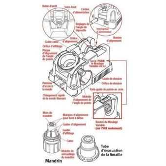 drill doctor 750x parts diagram