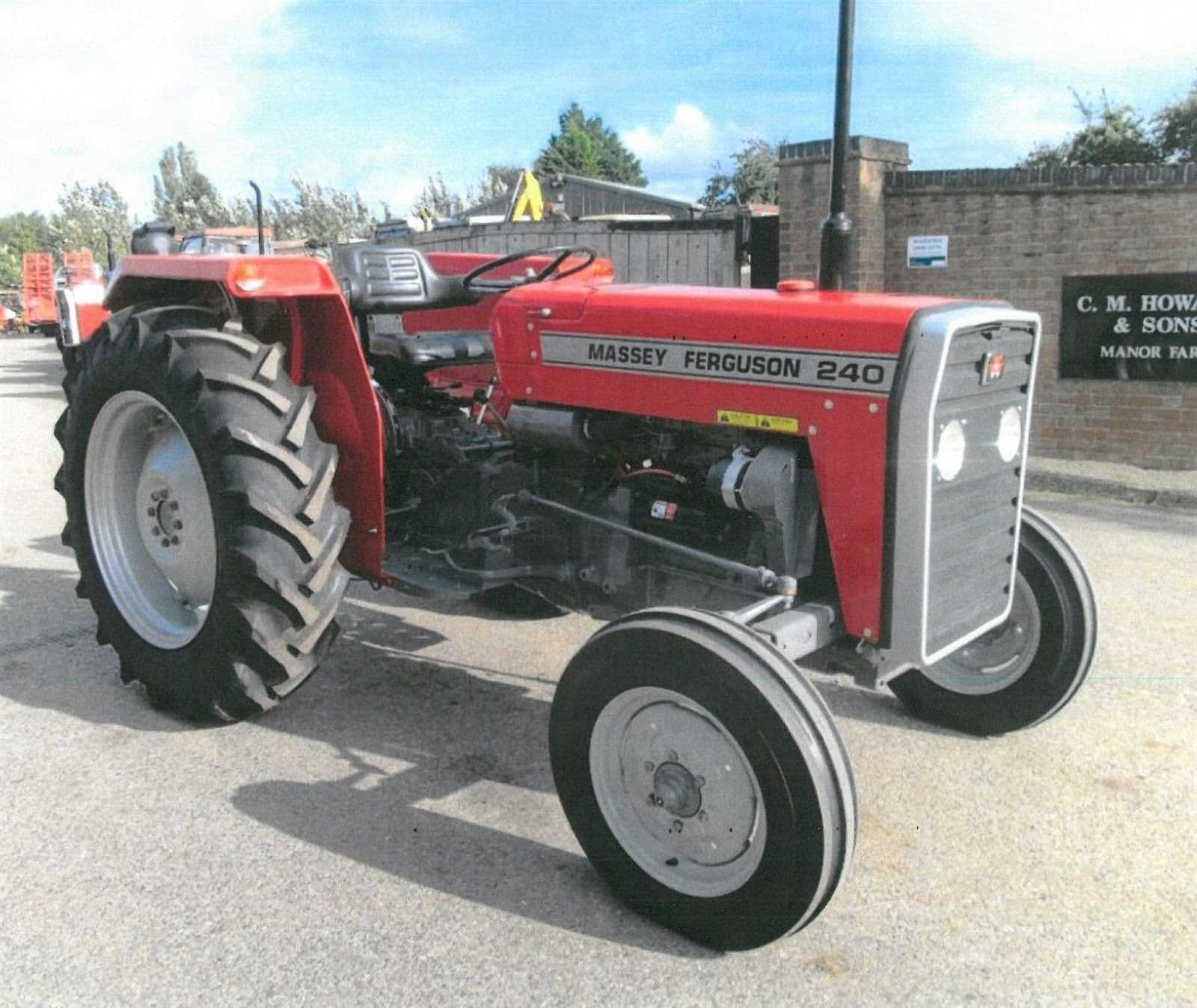 massey ferguson 240 parts diagram