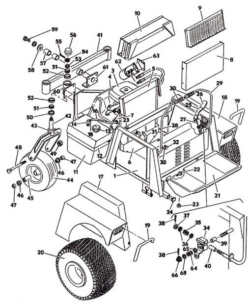 grasshopper mower parts diagram