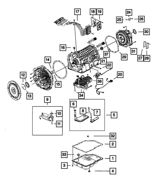 allison 1000 parts diagram