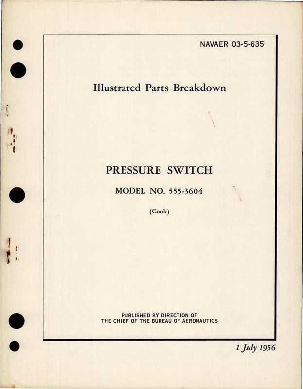 pressure switch parts diagram