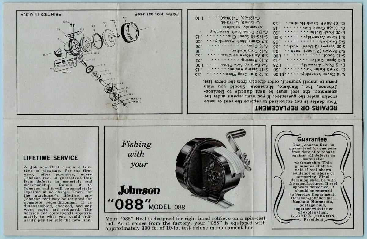 alvey reels parts diagram