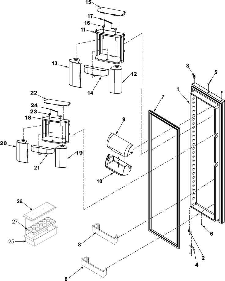 amana range parts diagram