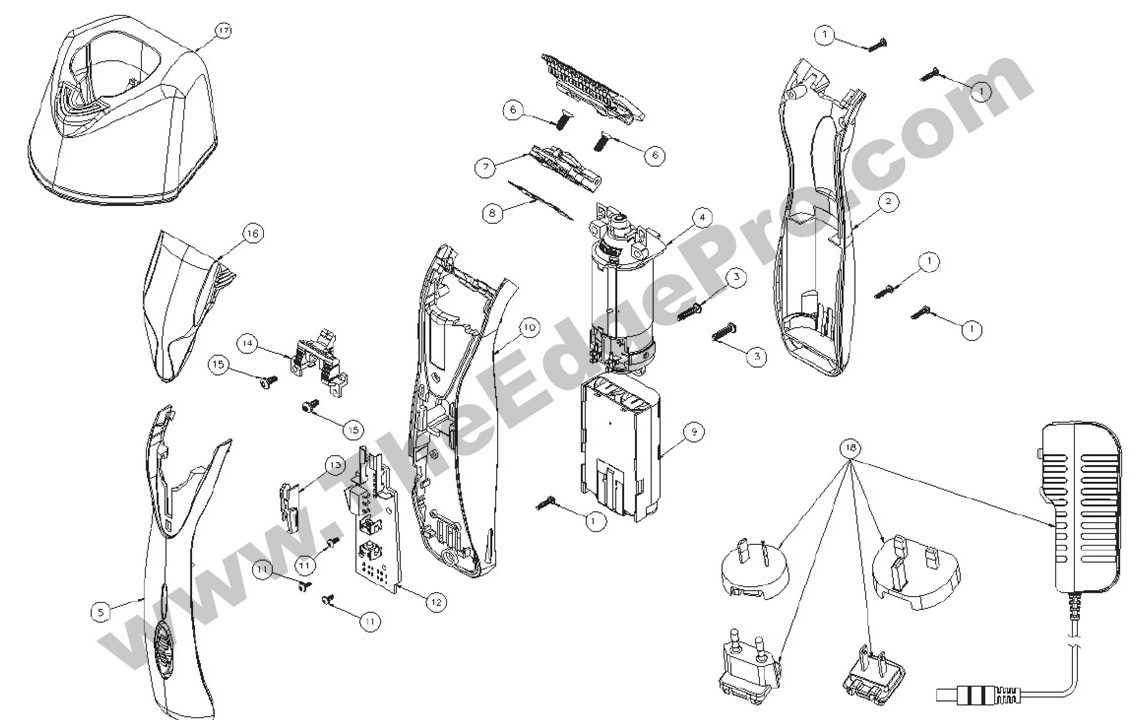 andis t outliner parts diagram