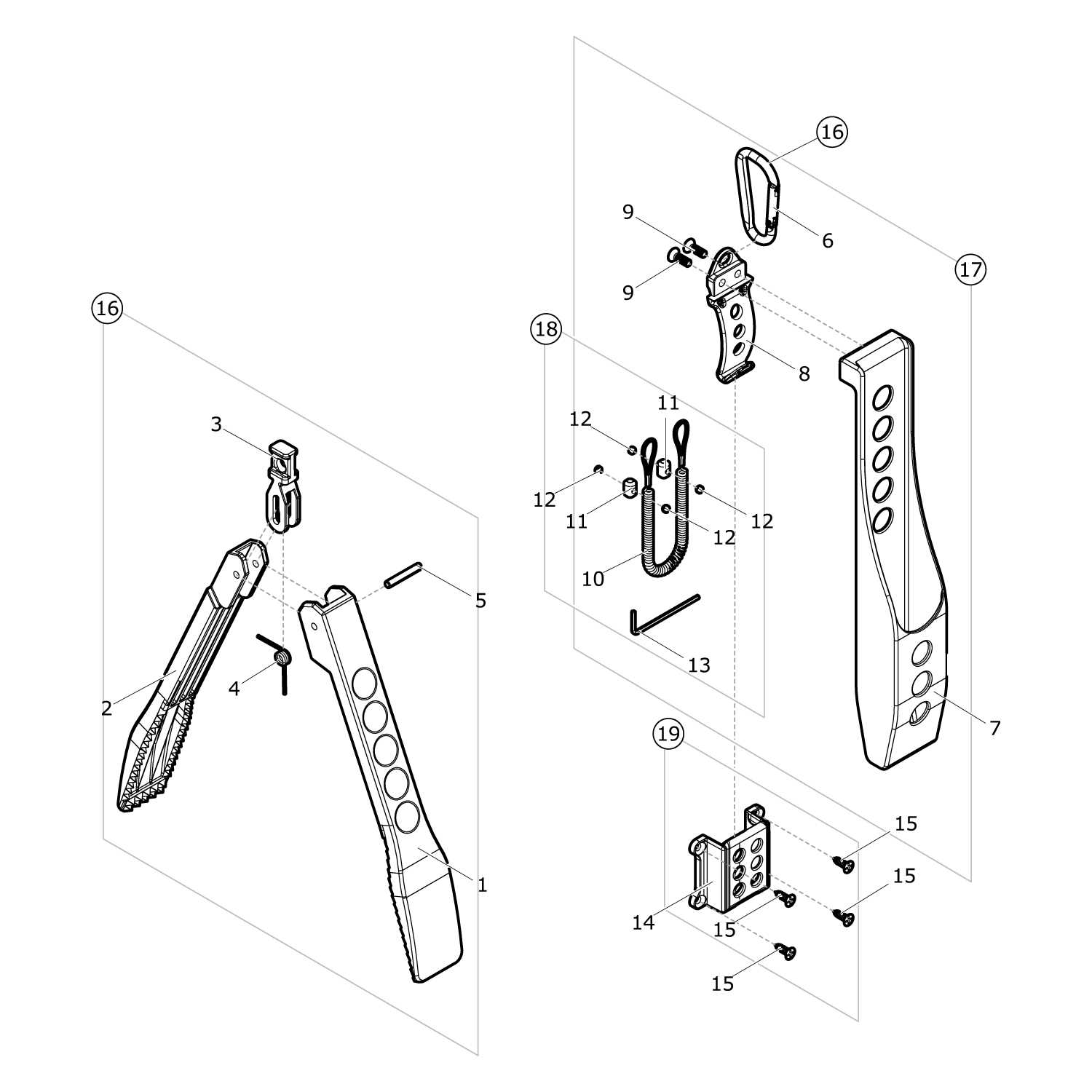 andis t outliner parts diagram