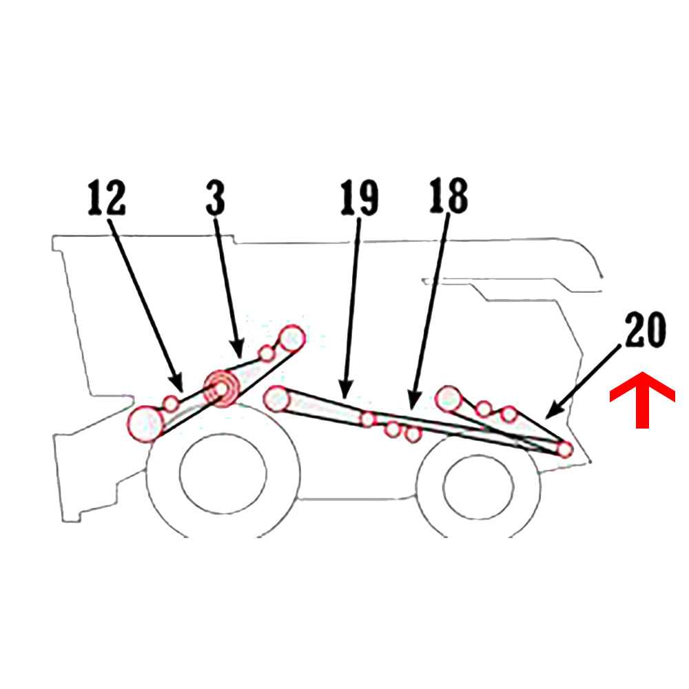 john deere 6600 combine parts diagram