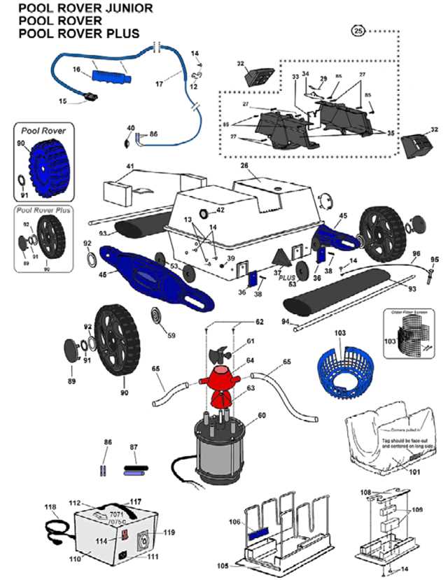 aquabot parts diagram