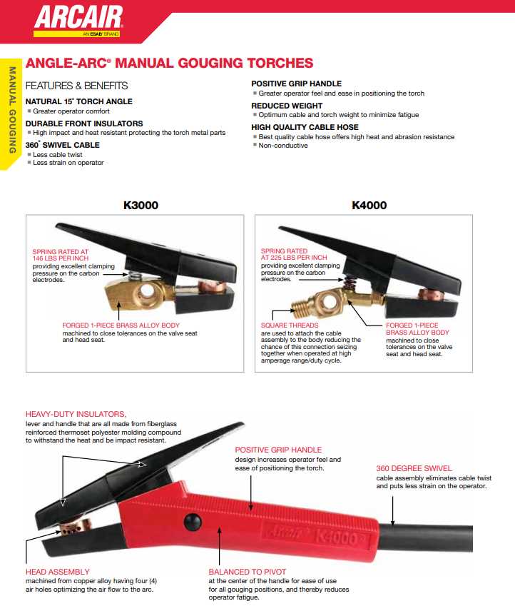 arcair k4000 parts diagram