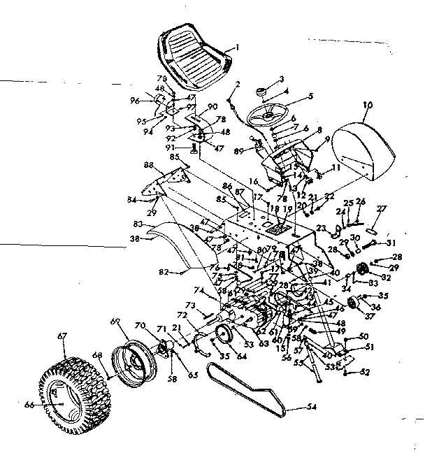 ariens st724 parts diagram