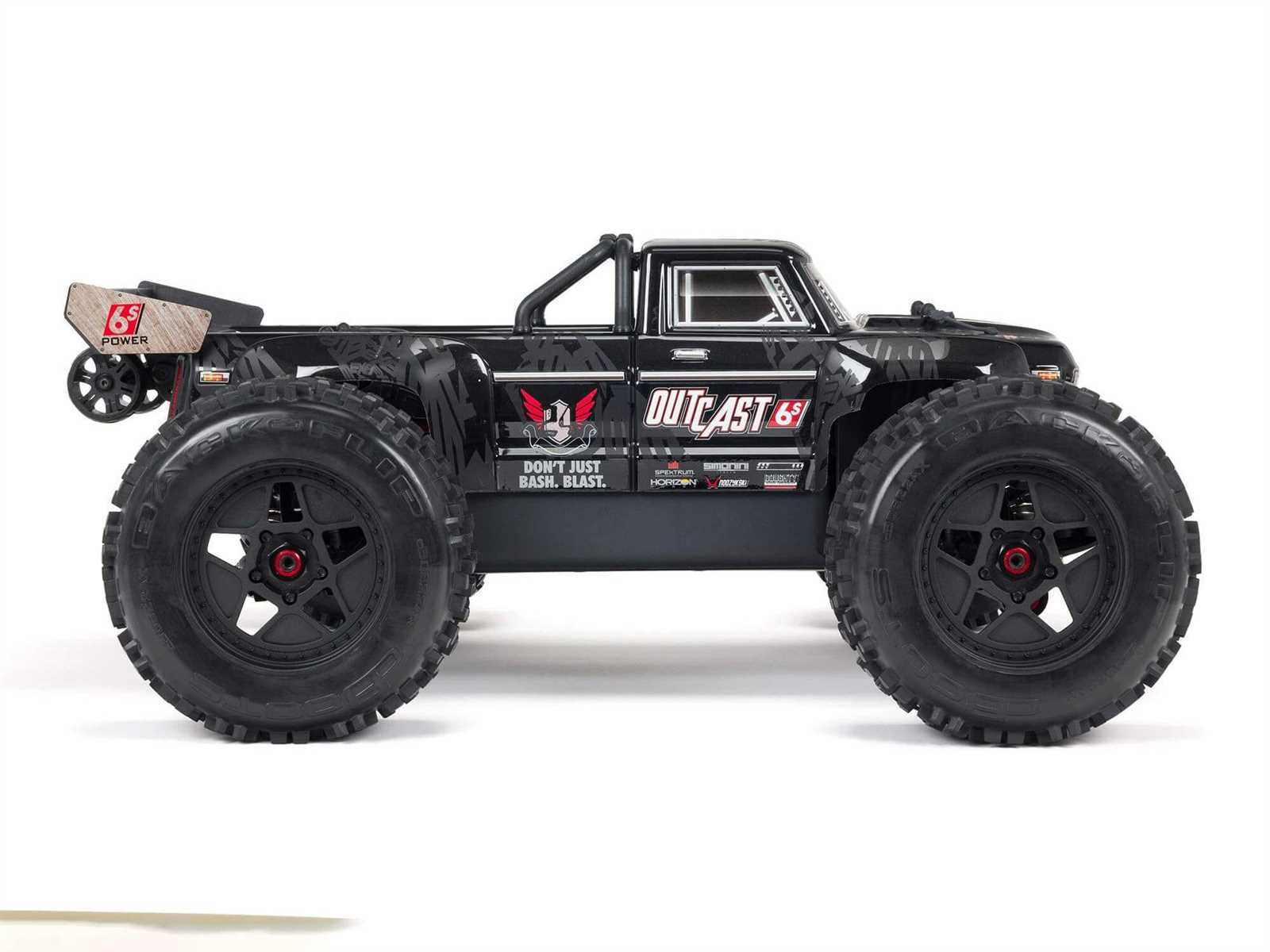 arrma outcast 6s parts diagram