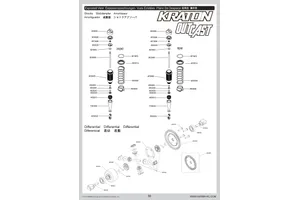 arrma outcast 6s parts diagram