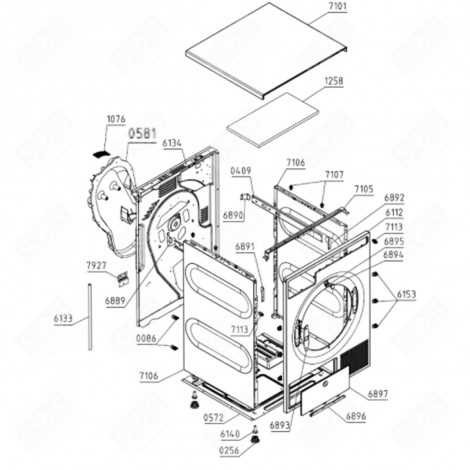 asko d5536 parts diagram