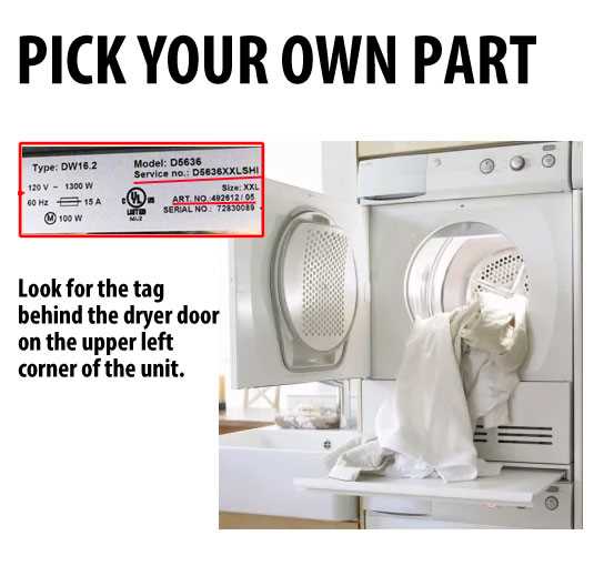 asko dryer parts diagram