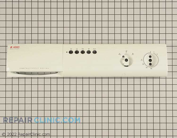 asko dryer parts diagram