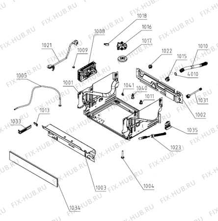 asko parts diagram