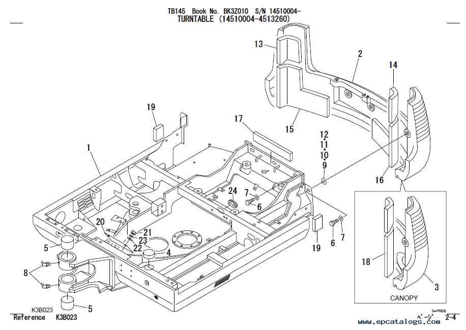 takeuchi tb125 parts diagram