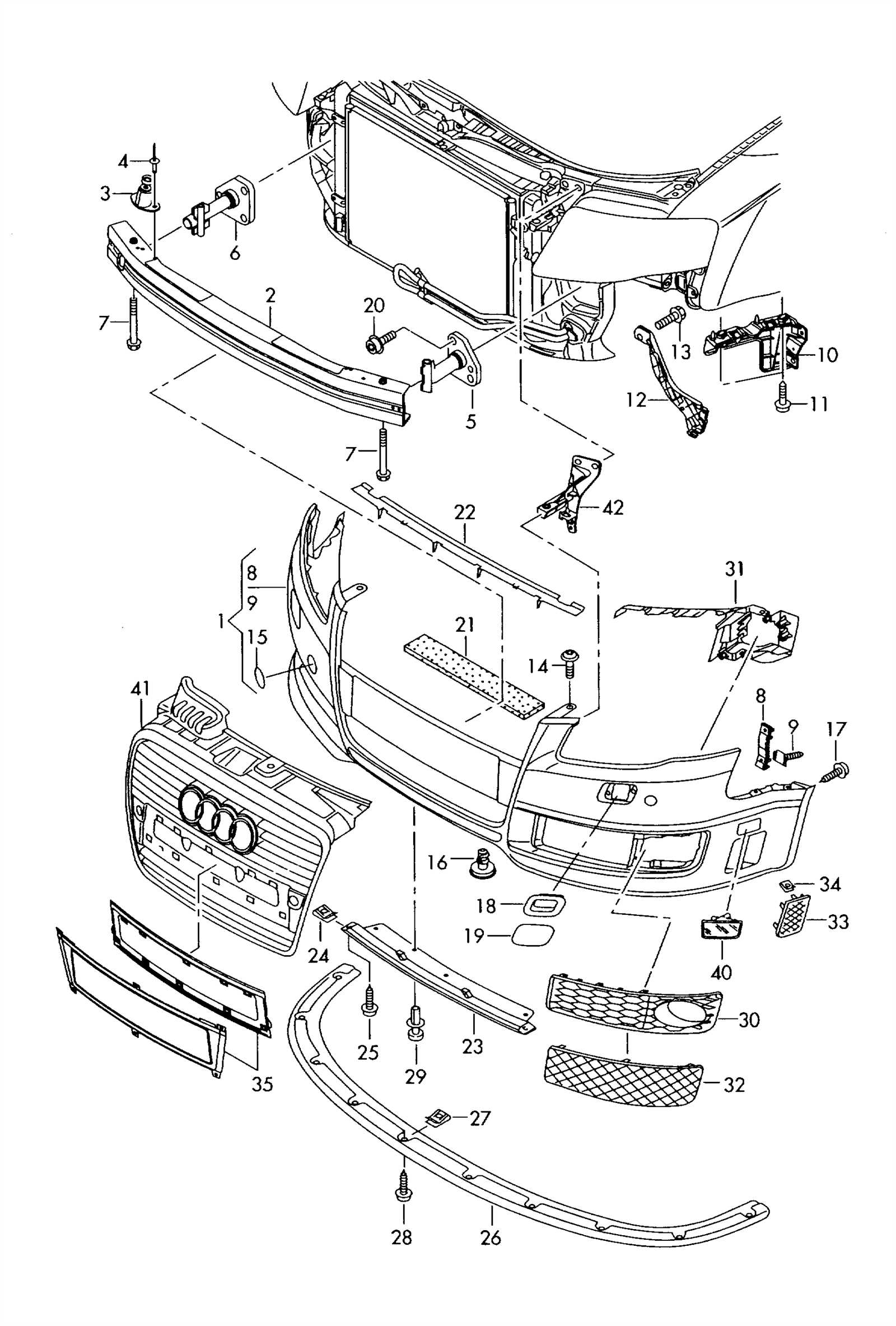 audi parts diagrams