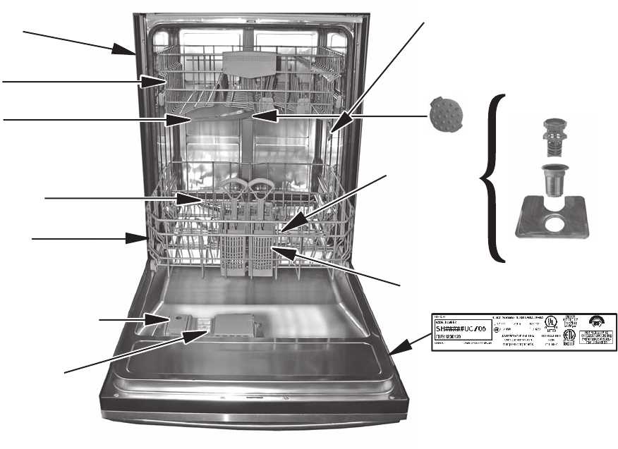 bosch dishwasher parts diagram