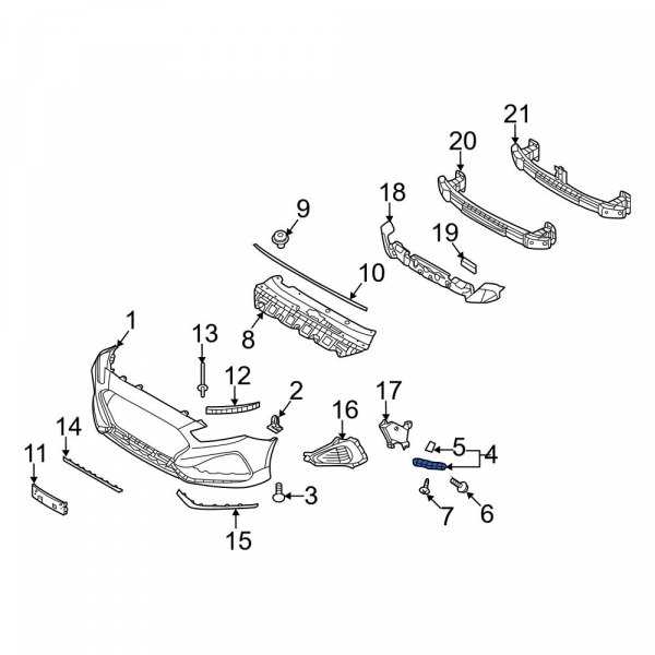 2018 hyundai sonata parts diagram