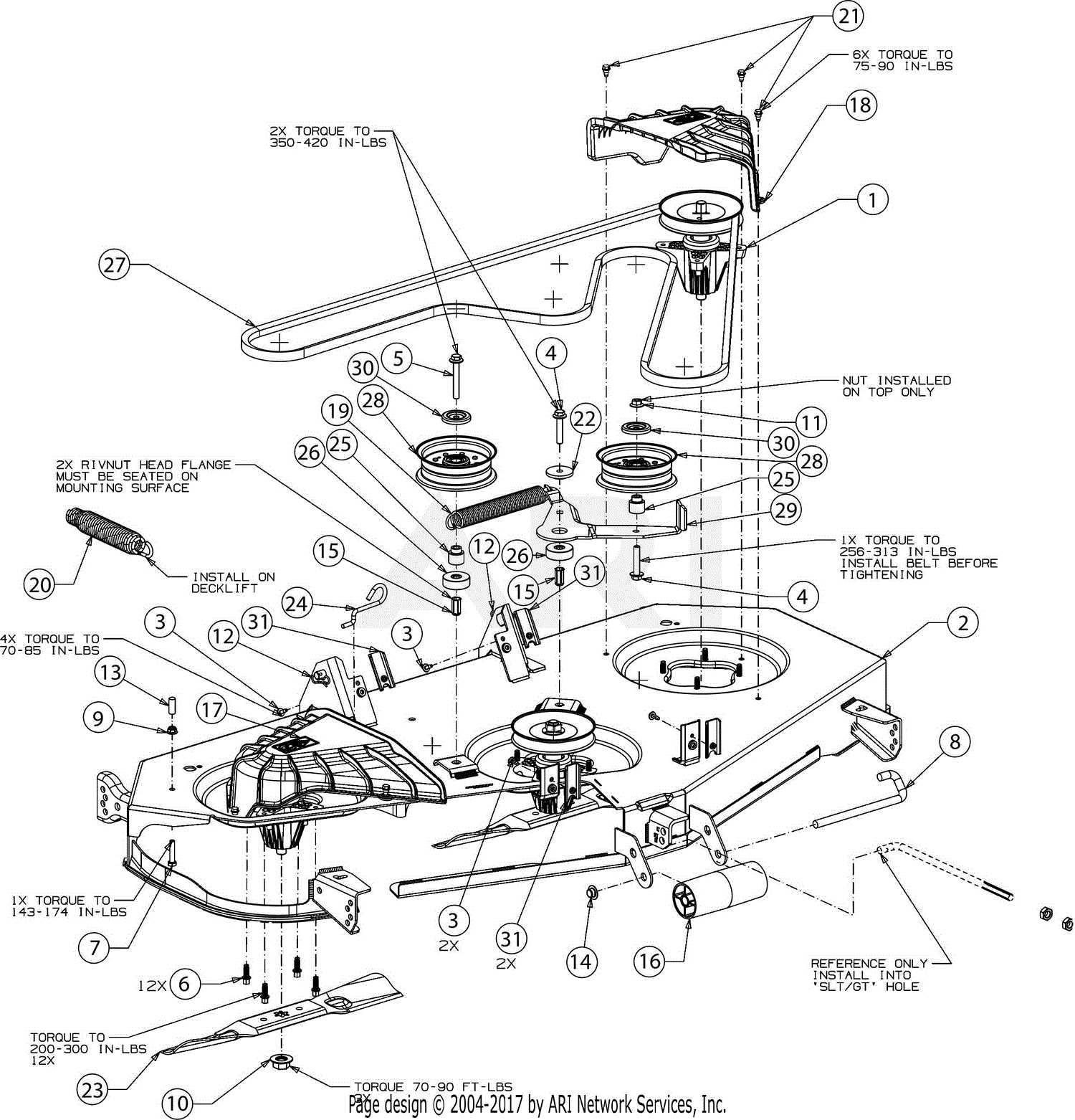 troy bilt bronco riding mower parts diagram