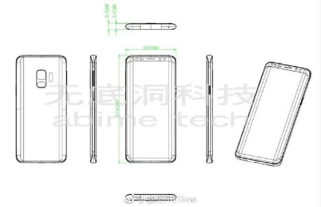 samsung s9 parts diagram