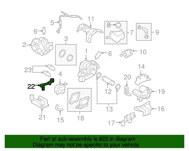 6.7 powerstroke turbo parts diagram