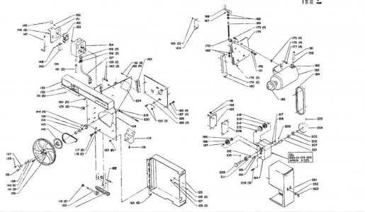 bandsaw parts diagram