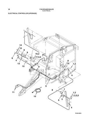 john deere 468 baler parts diagram