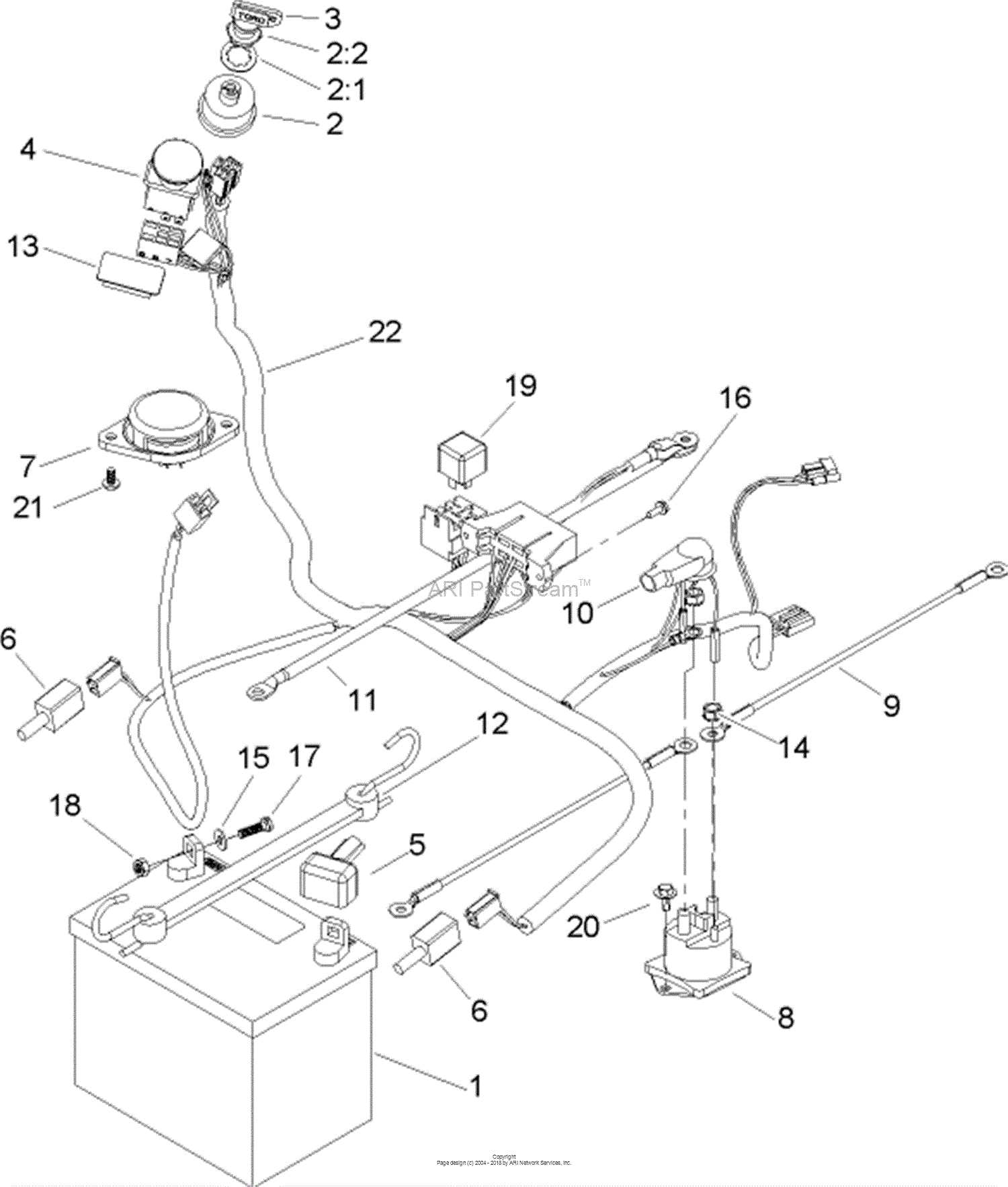 toro zero turn parts diagram