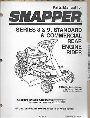 snapper lawn mower parts diagram