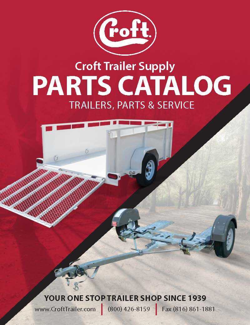 utility trailer parts diagram