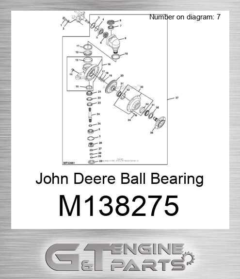 bearing parts diagram