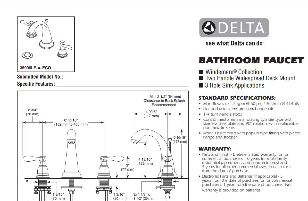 peerless bathroom faucet parts diagram