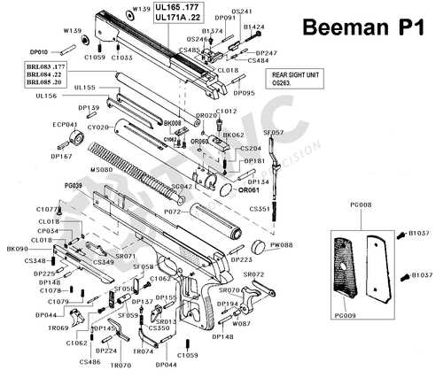 benjamin 312 parts diagram