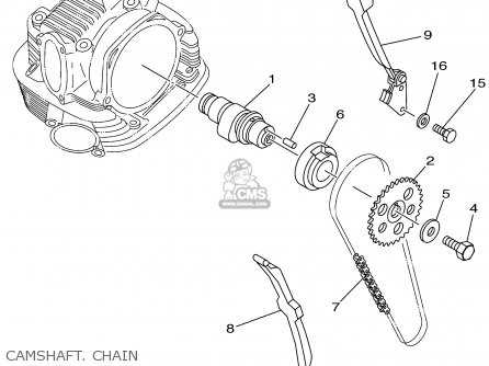 yamaha xt225 parts diagram