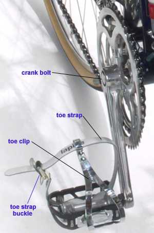 bike crank parts diagram