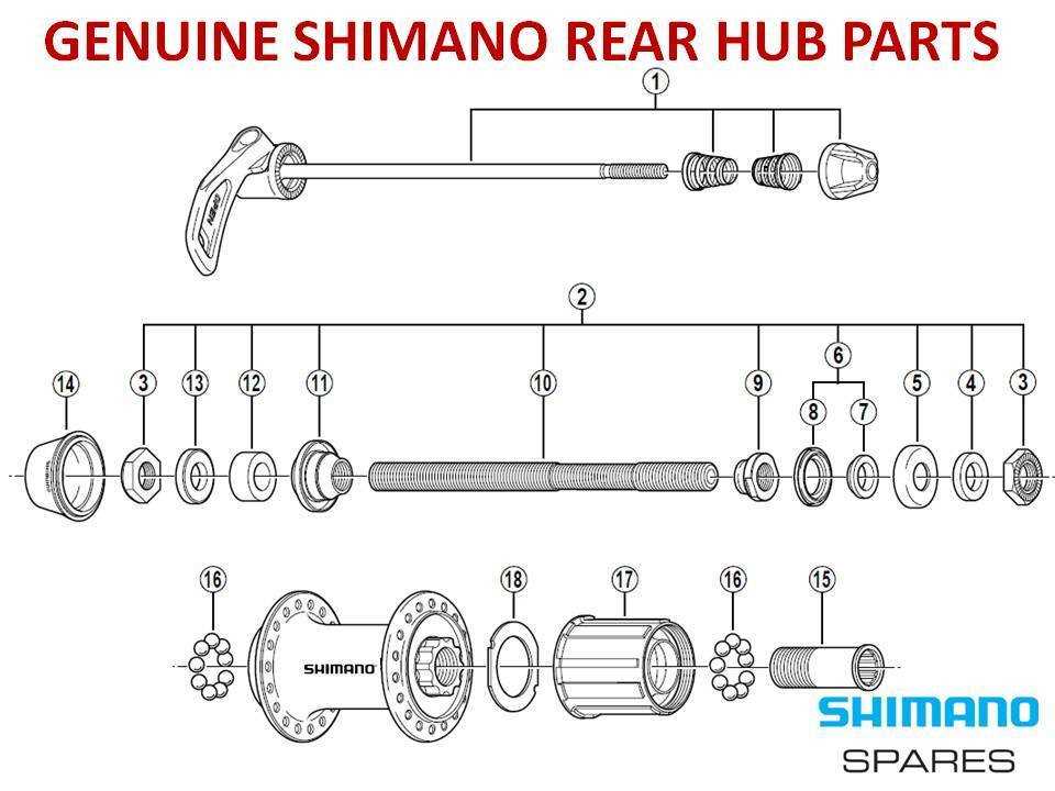 bike hub parts diagram