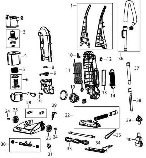 bissell 9200 parts diagram