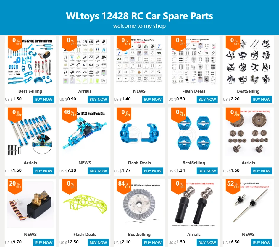 wltoys 12428 parts diagram