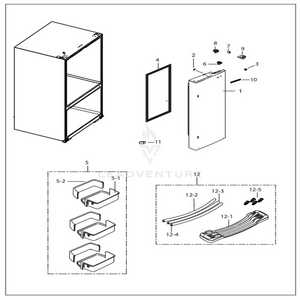 samsung rf263beaesg parts diagram