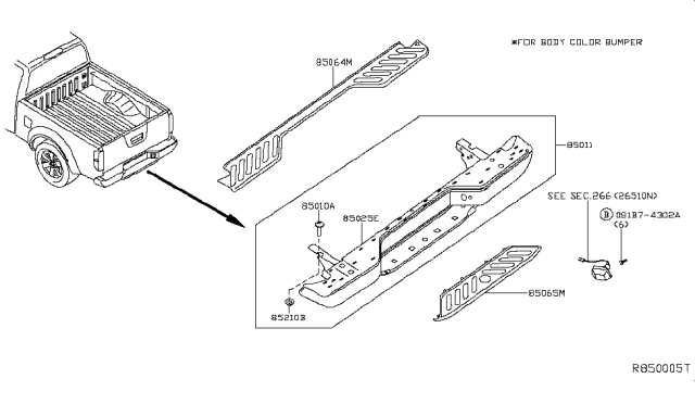 2016 nissan frontier parts diagram