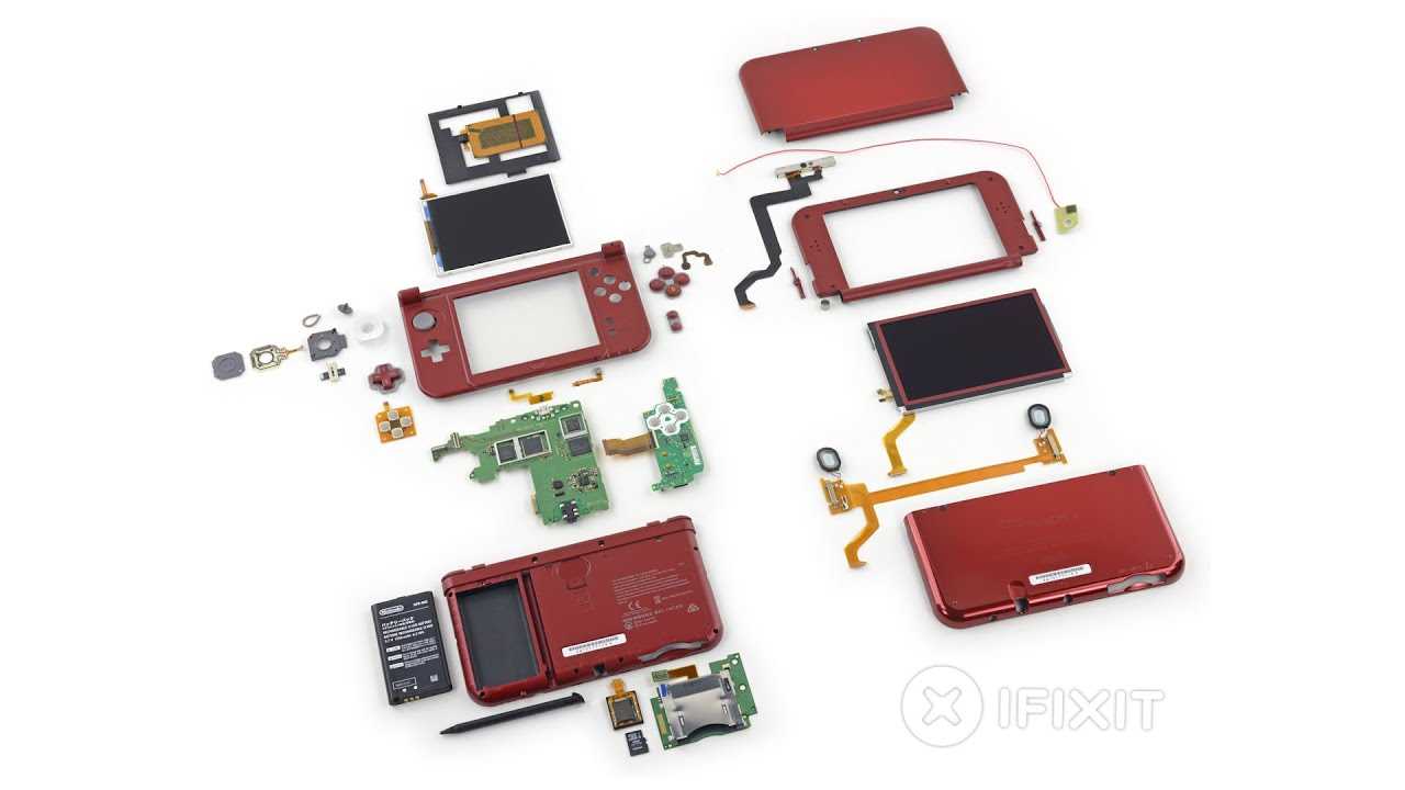 nintendo 3ds xl parts diagram